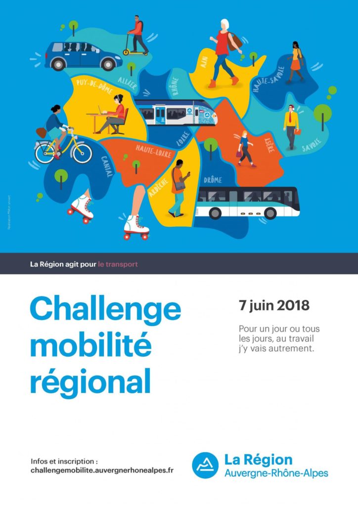 Joseph Martin reconduit sa participation au Challenge Mobilité Auvergne-Rhône-Alpes